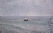 The Boat on the sea Arkhip Ivanovich Kuindzhi